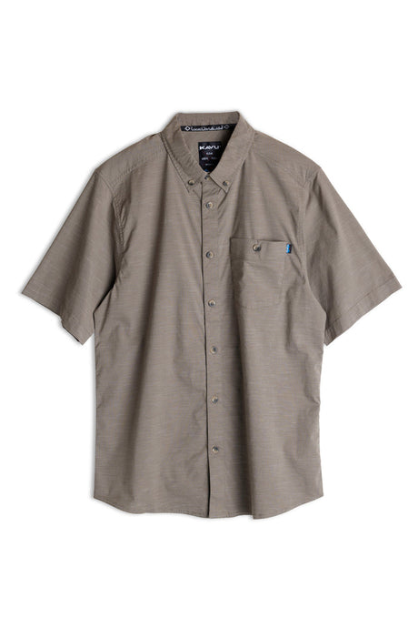 Kavu Mens Welland Short-sleeve Walnut