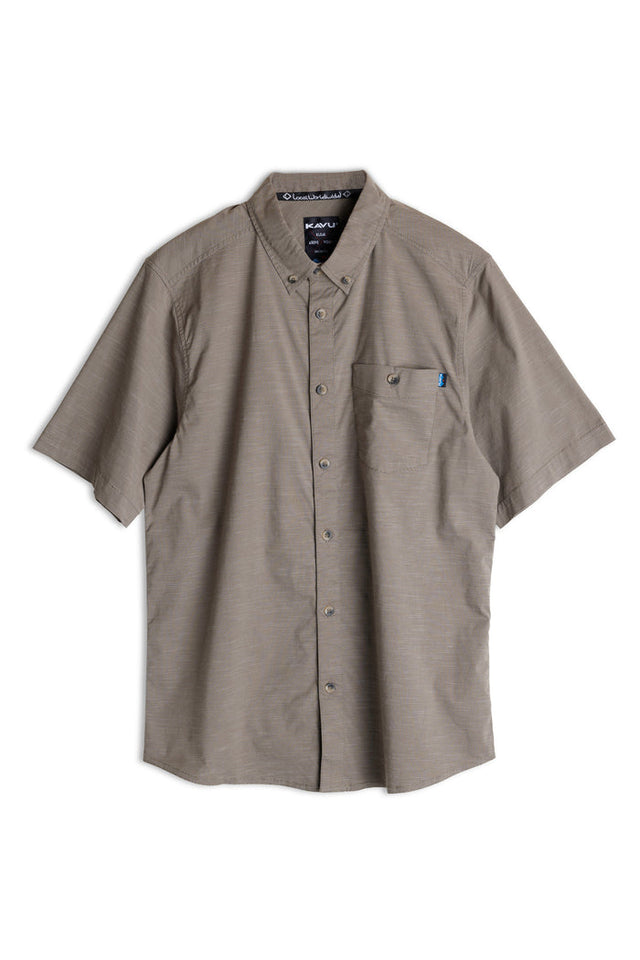 Kavu Mens Welland Short-sleeve Walnut