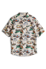 Kavu Mens The Jam Short-sleeve Places To Be