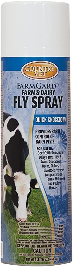 Country Vet FarmGuard Farm & Dairy Fly Spray - 16oz