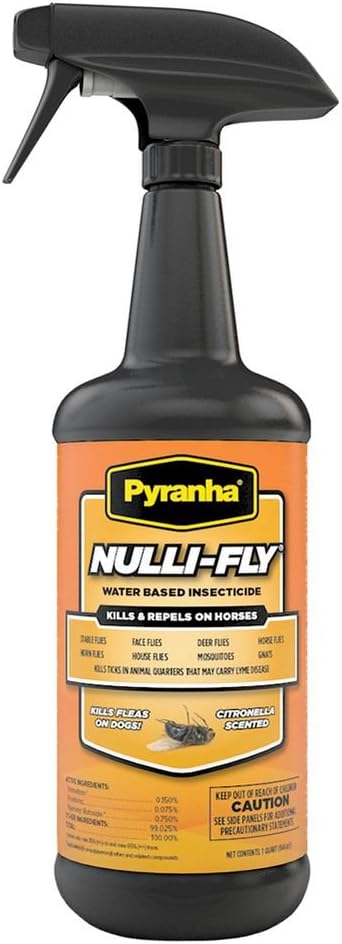 Pyranha Nulli-Fly Aqueous Insecticide - (32oz & 1 Gal) / Citronella