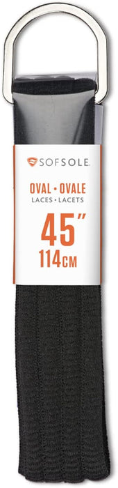 Sof Sole Athletic Oval Laces Black