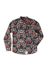 Kavu Men's Westerly Long Sleeve Moth moon phase