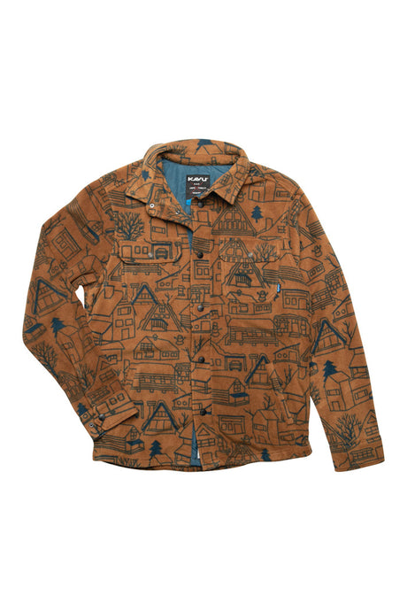 Kavu Men's Oh Chute Shacket It takes a village