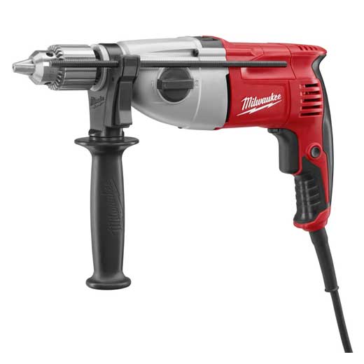 Milwaukee 1/2 In. Pistol Grip Dual Torque Hammer Drill, 0-1350/0-2500 Rpm With Case