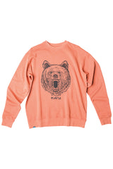 Men's KAVU Core Crew Sweatshirt - Baked Clay Baked Clay