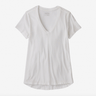 Patagonia Women's Side Current Tee White