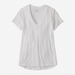 Patagonia Women's Side Current Tee White