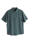 Kavu Mens Cascade Trail Shirt Dark Forest