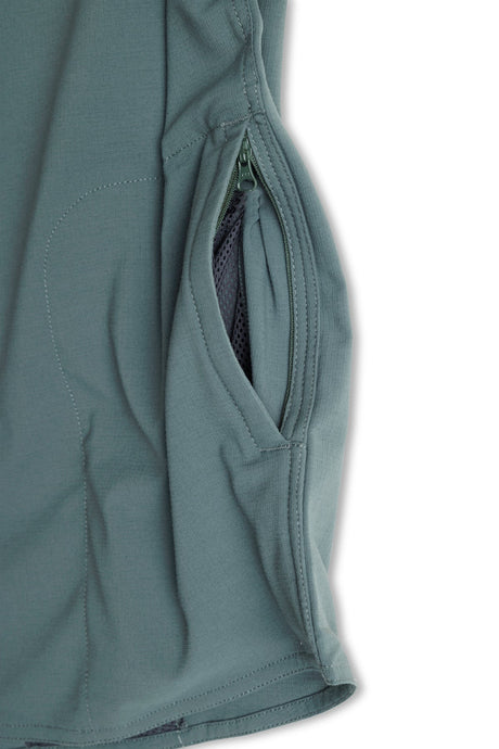 Kavu Mens Cascade Trail Shirt Dark Forest