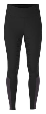 Kerrits Equestrian Apparel Thermo Tech Full Leg Tight - Solid Black / Obsidian