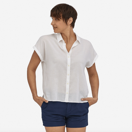 Patagonia Women's Lightweight A/C Shirt White