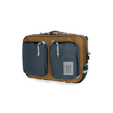 Topo Designs Global Briefcase - recycled Desert Palm/Pond Blue