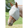 Weaver Leather Ear Hole Fly Mask with Xtended Life Closure System - Grey / Gray