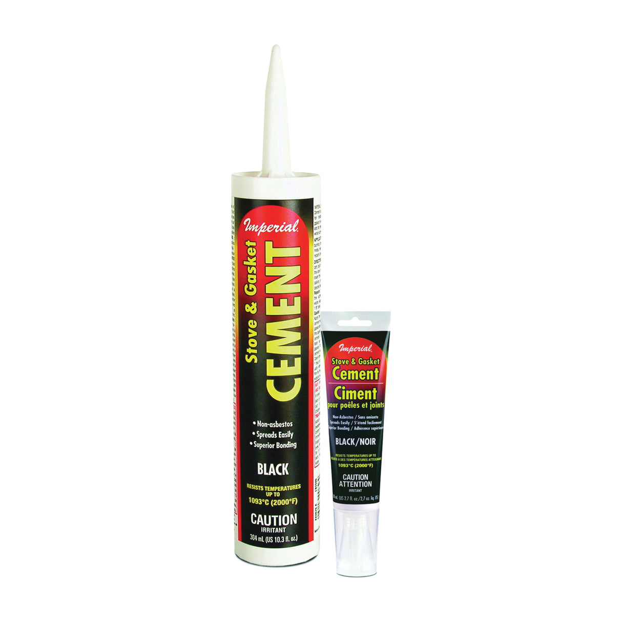 Imperial Stove and Gasket Cement Black / 10.3OZ
