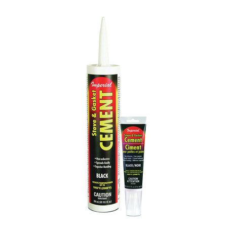 Imperial Stove and Gasket Cement Black / 10.3OZ