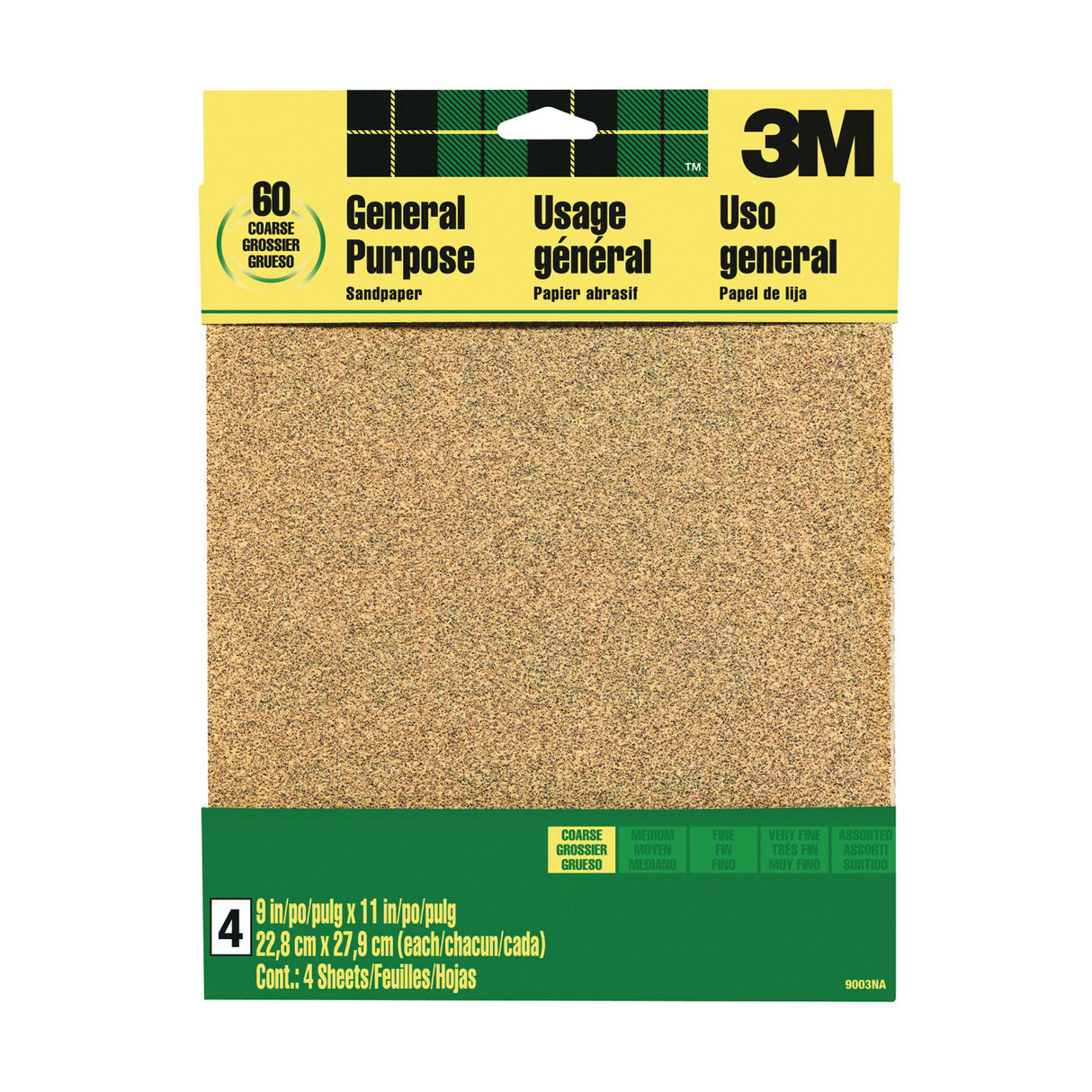 3M Sandpaper Sheet / COARSE