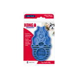 Kong ZoomGroom Rubber Dog Brush - Small / Large Boysenberry