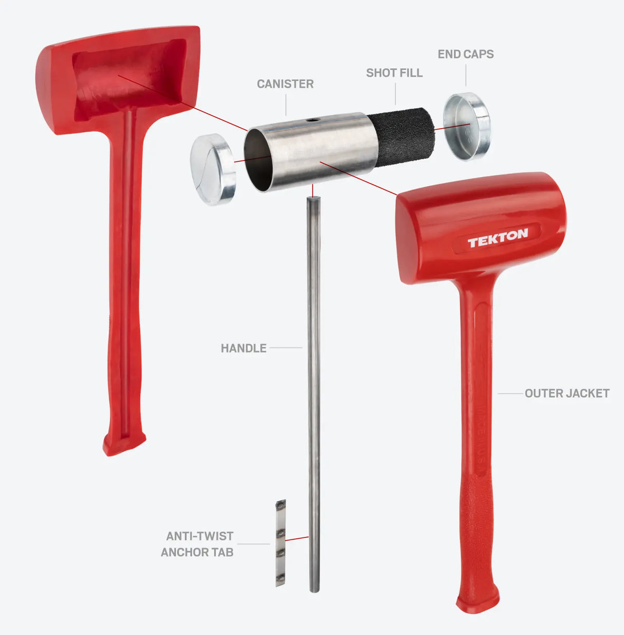 Tekton 53oz. Dead Blow Hammer