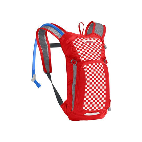 CamelBak Mini M.U.L.E. 50oz Racing red check