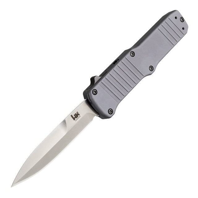 Hogue Hk Hadron 3.375` Out The Front Automatic Bayonet Blade Knife Black