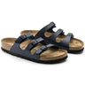 Birkenstock Women's Florida Soft Footbed Birko-flor Sandal Navy