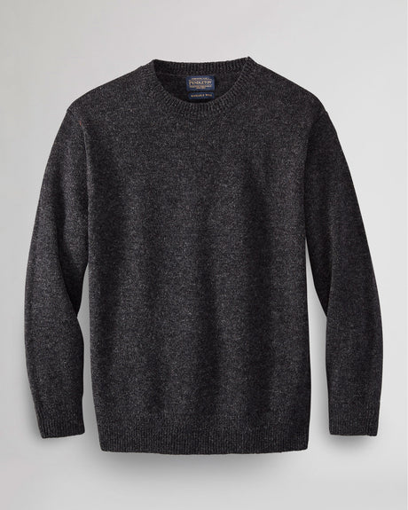 Pendleton Men's Shetland Collection Sweater Black heather