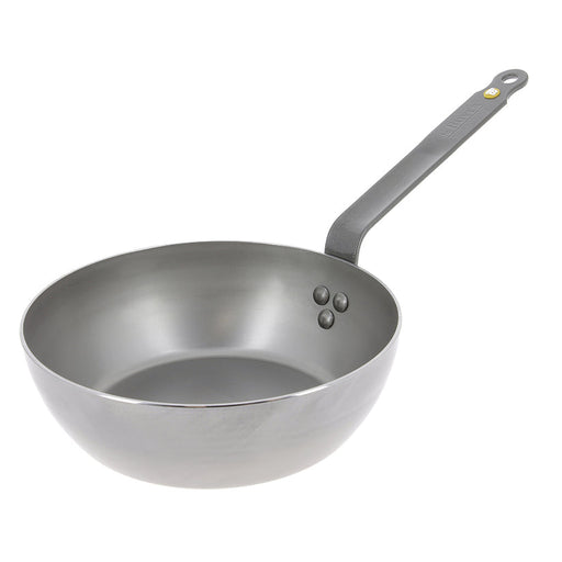 de Buyer MINERAL B Carbon Steel Country Fry Pan (9.5-inch / 11-inch)