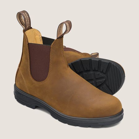 Blundstone Unisex Classic Chelsea Boot - Saddle Brown Crazy Horse