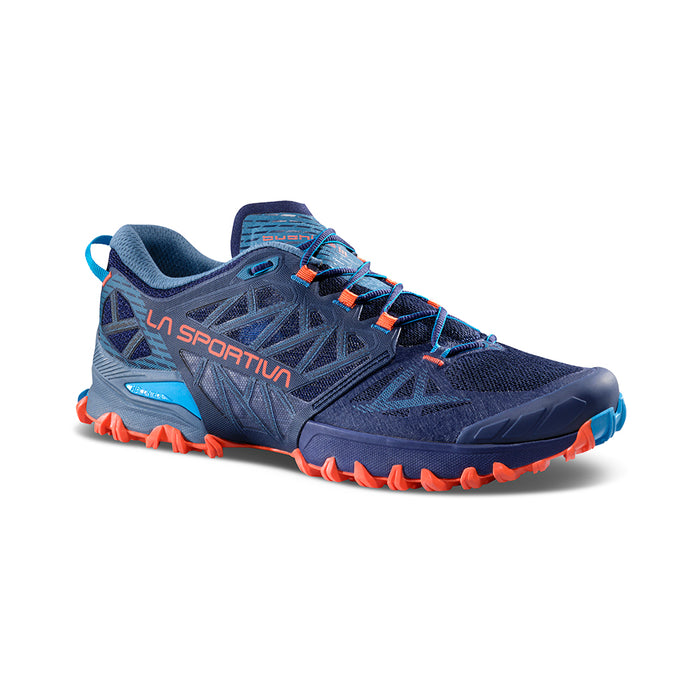 Lasportiva Men's Bushido III Shoe - Deep Sea/Cherry Tomato Deep Sea/Cherry Tomato