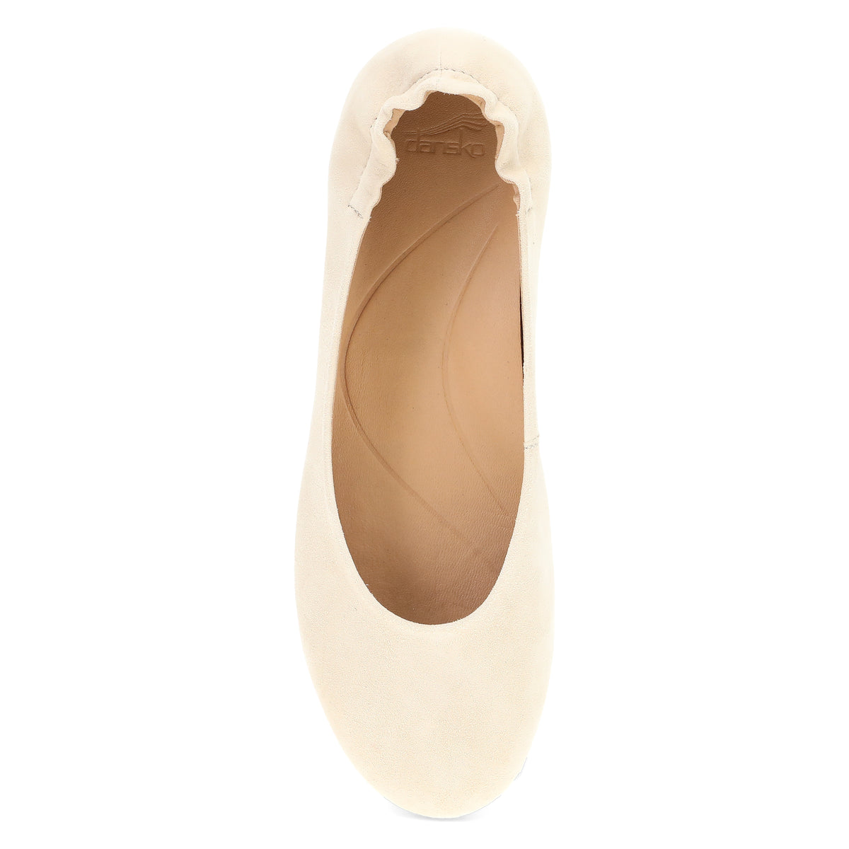 Dansko Women's Mollie Suede Flat - Sand Sand