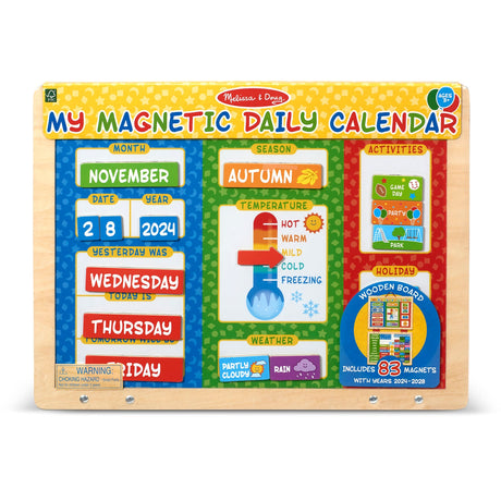 Melissa & Doug My First Daily Magnetic Calendar