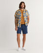 Pendleton Men's Short-sleeve Aloha Shirt Monstera tan