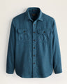 Pendleton Men's Burnside Doublebrushed Flannel Shirt Blue htr