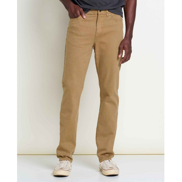Toad Co. Mens Balsam 5 Pocket Lean Pant Honey brown