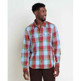 Toad Co. Mens Ranchero Long Sleeve Shirt Kyanite