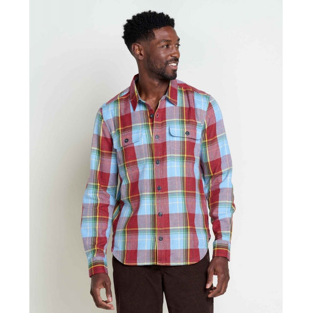 Toad Co. Mens Ranchero Long Sleeve Shirt Kyanite