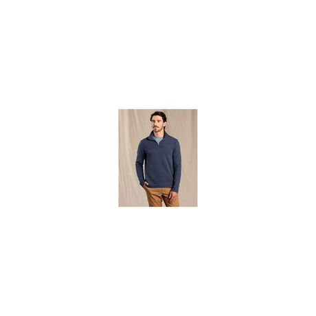 Toad & Co Men's Moonwake 1/4 Zip Pullover True Navy