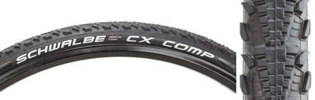 Schwalbe Cx Comp Active Lite Kg Tire 700X38 Black