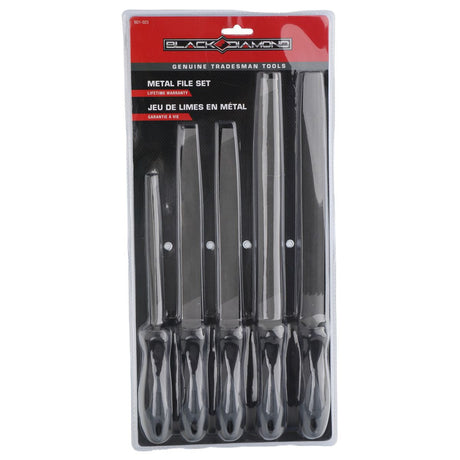 Black Diamond 5 Piece Metal File Set