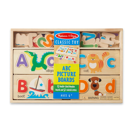 Melissa & Doug Abc Picture Boards Abc