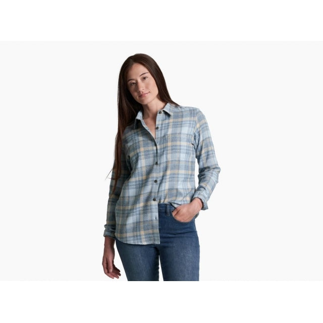Kuhl Clothing Womens Whisper Flannel Wintersky