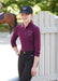 Kerrits Equestrian Apparel Kids Top Rail Coolcore Long Sleeve Riding Shirt Wildrose