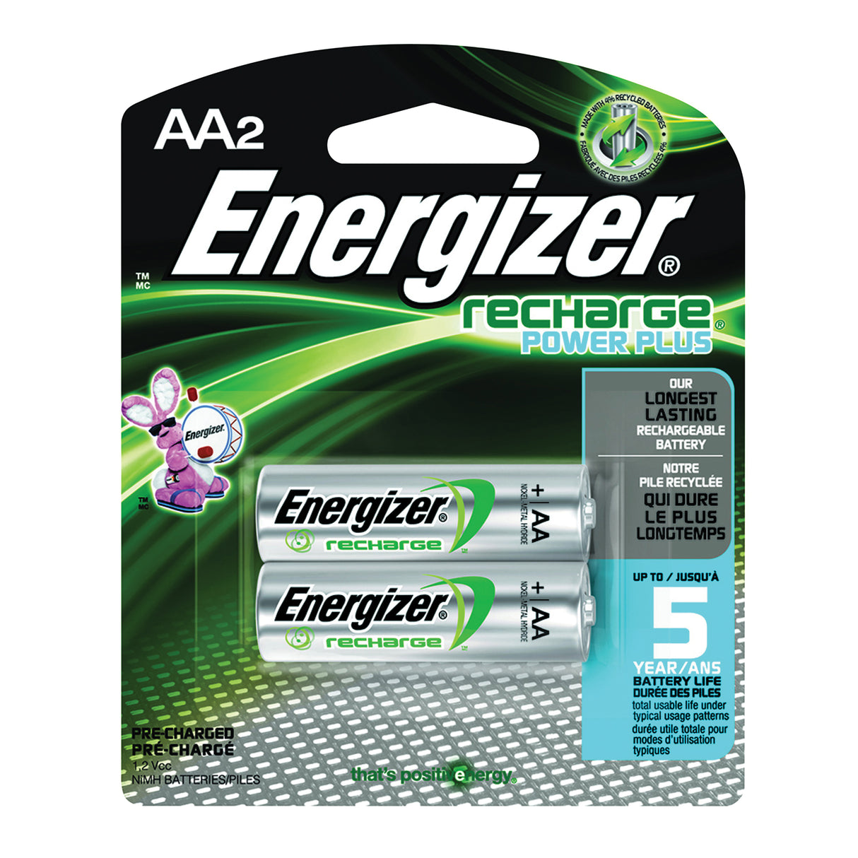 Energizer Battery 2PK