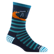 Darn Tough Women's Animal Haus Crew Lightweight Sock - Eclipse Eclipse