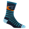 Darn Tough Women's Animal Haus Crew Lightweight Sock - Eclipse Eclipse