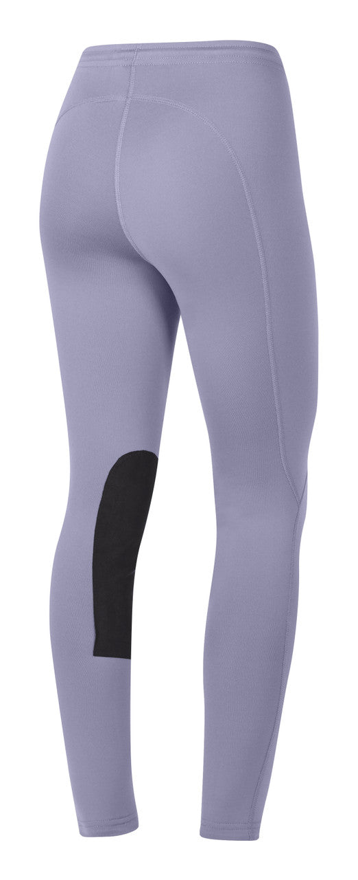 Kerrits Equestrian Apparel Kids Performance Knee Patch Riding Tight Wisteria