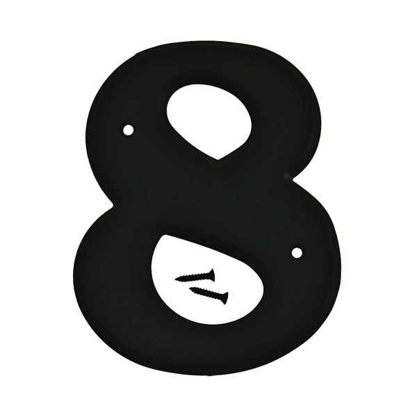 Hy-Ko House Number Black / 6IN