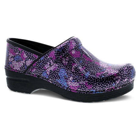 Dansko Women's Professional Patent Clog - Dotty Abstract Dotty Abstract