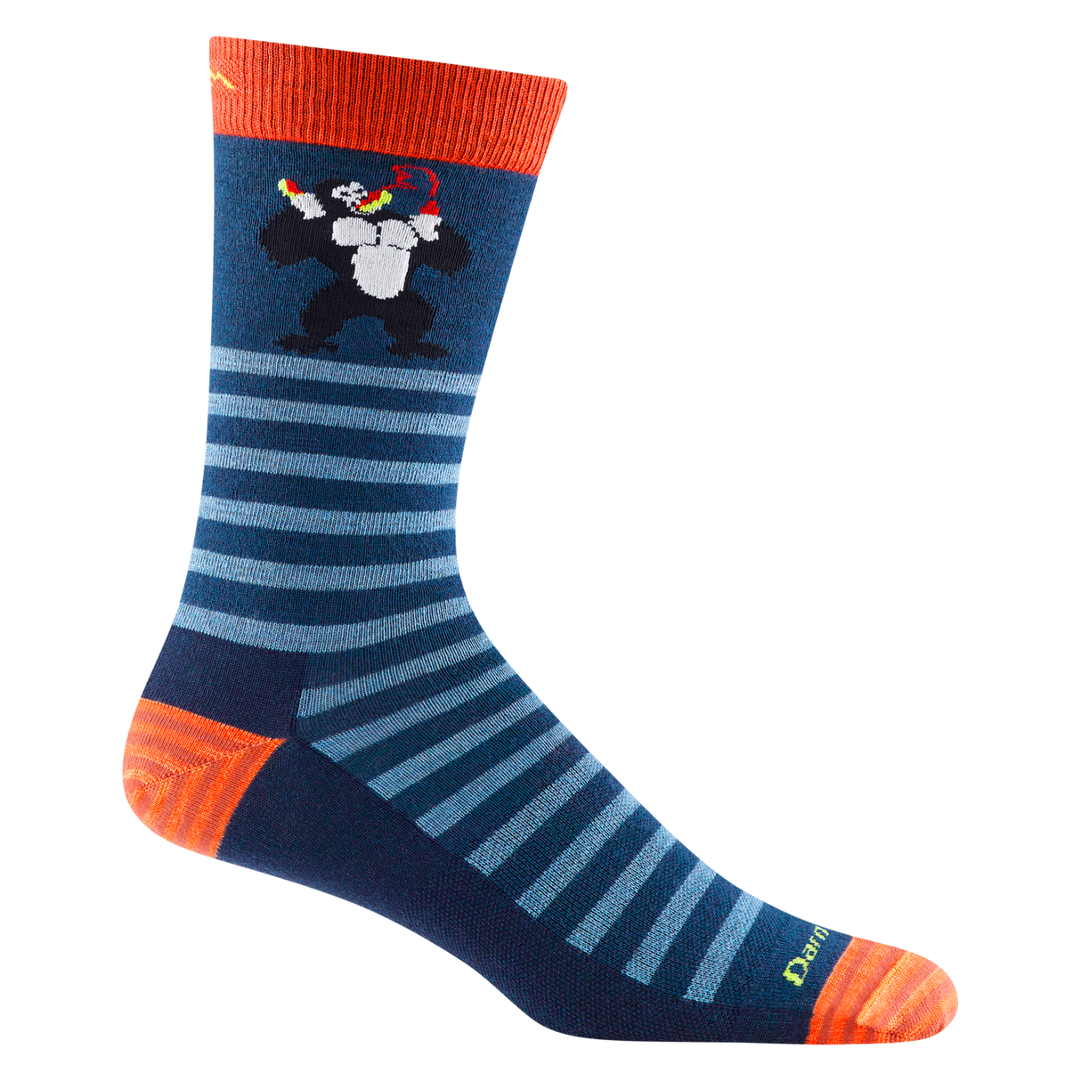 Darn Tough Men's Animal Haus Crew Lightweight Sock - Deep Water Deep Water